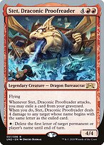 Stet, Draconic Proofreader - Unsanctioned