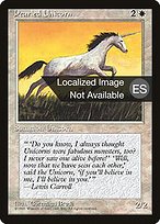 Unicornio perlado (Pearled Unicorn) - Fourth Edition Foreign Black Border