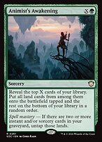 Animist's Awakening - Secrets of Strixhaven Commander