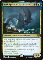 Aesi, Tyrant of Gyre Strait - Commander Legends - Promo Foil