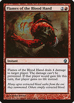 Flames of the Blood Hand - Premium Deck Series: Fire and Lightning - Promo Foil