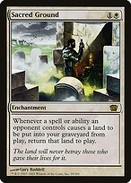 Sacred Ground - Eighth Edition - Promo Foil