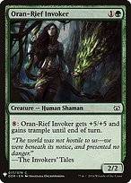 Oran-Rief Invoker - The List