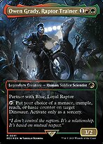 Owen Grady, Raptor Trainer - Jurassic World Collection - Promo Foil