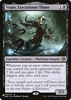Vraan, Executioner Thane - The List