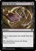 Read the Bones - Commander Masters