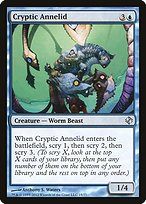 Cryptic Annelid - Duel Decks: Venser vs. Koth