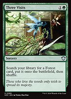 Three Visits - Secrets of Strixhaven Commander