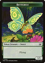 Butterfly - March of the Machine Commander Tokens