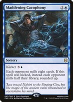 Maddening Cacophony - Zendikar Rising Promos