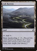 Ash Barrens - Commander 2019