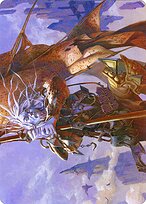 Sea Gate Banneret - Zendikar Rising Art Series - Borderless