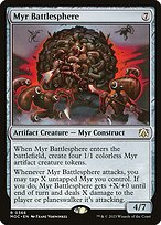 Myr Battlesphere - March of the Machine Commander