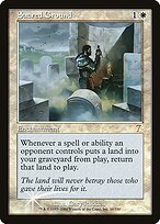 Sacred Ground - Seventh Edition - Promo Foil