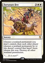 Fortunate Few - Commander 2017