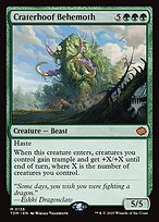Craterhoof Behemoth - Tarkir: Dragonstorm Promos