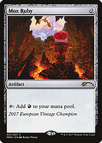 Mox Ruby - Vintage Championship