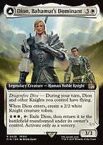 Dion, Bahamut's Dominant // Bahamut, Warden of Light - Final Fantasy - Extended Art