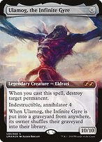 Ulamog, the Infinite Gyre - Ultimate Box Topper - Promo Foil