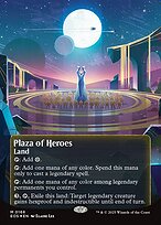 Plaza of Heroes - Edge of Eternities: Stellar Sights - Galaxy Foil, Borderless