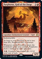 Purphoros, God of the Forge - Judge Gift Cards 2022 - Promo Foil