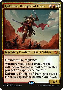 Kalemne, Disciple of Iroas - Commander 2015 Oversized - Promo Foil