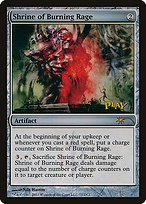 Shrine of Burning Rage - DCI Promos - Promo Foil