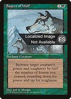 Aspect of Wolf - Fourth Edition Foreign Black Border