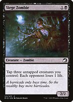 Siege Zombie - Innistrad: Midnight Hunt