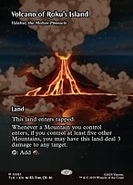 Volcano of Roku's Island (Valakut, the Molten Pinnacle) - Avatar: The Last Airbender Eternal - Borderless