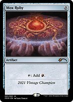 Mox Ruby - Vintage Championship