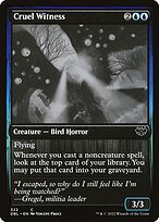 Cruel Witness - Innistrad: Double Feature