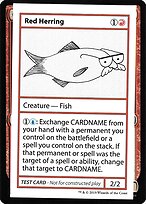 Red Herring - Mystery Booster Playtest Cards 2021