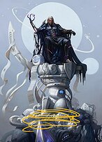 Tezzeret, Cruel Captain - Edge of Eternities Art Series - Borderless