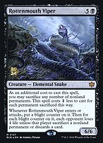 Rottenmouth Viper - Bloomburrow Promos - Promo Foil