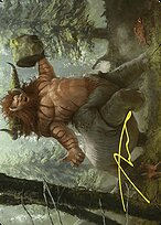 Stonehoof Chieftain - Commander Masters Art Series - Borderless