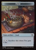 Food - Secrets of Strixhaven Commander Tokens
