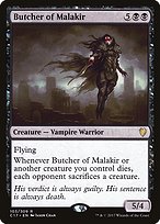 Butcher of Malakir - Commander 2017