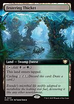 Festering Thicket - Edge of Eternities Commander - Extended Art