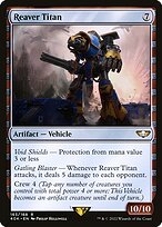 Reaver Titan - Warhammer 40,000 Commander