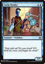 Curio Vendor - The List