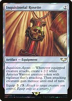 Inquisitorial Rosette - Warhammer 40,000 Commander - Surge Foil