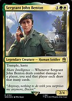 Sergeant John Benton - Doctor Who - Surge Foil