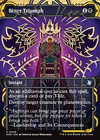 Bitter Triumph - Secrets of Strixhaven Mystical Archive - Showcase