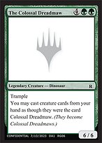 The Colossal Dreadmaw - Unknown Event