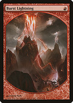 Burst Lightning - Magic Player Rewards 2010