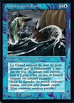 Grand serpent de mer (Sea Serpent) - Foreign Black Border