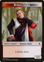 Human Cleric - Throne of Eldraine Tokens