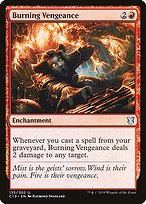 Burning Vengeance - Commander 2019