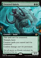 Frenzied Baloth - Edge of Eternities - Extended Art